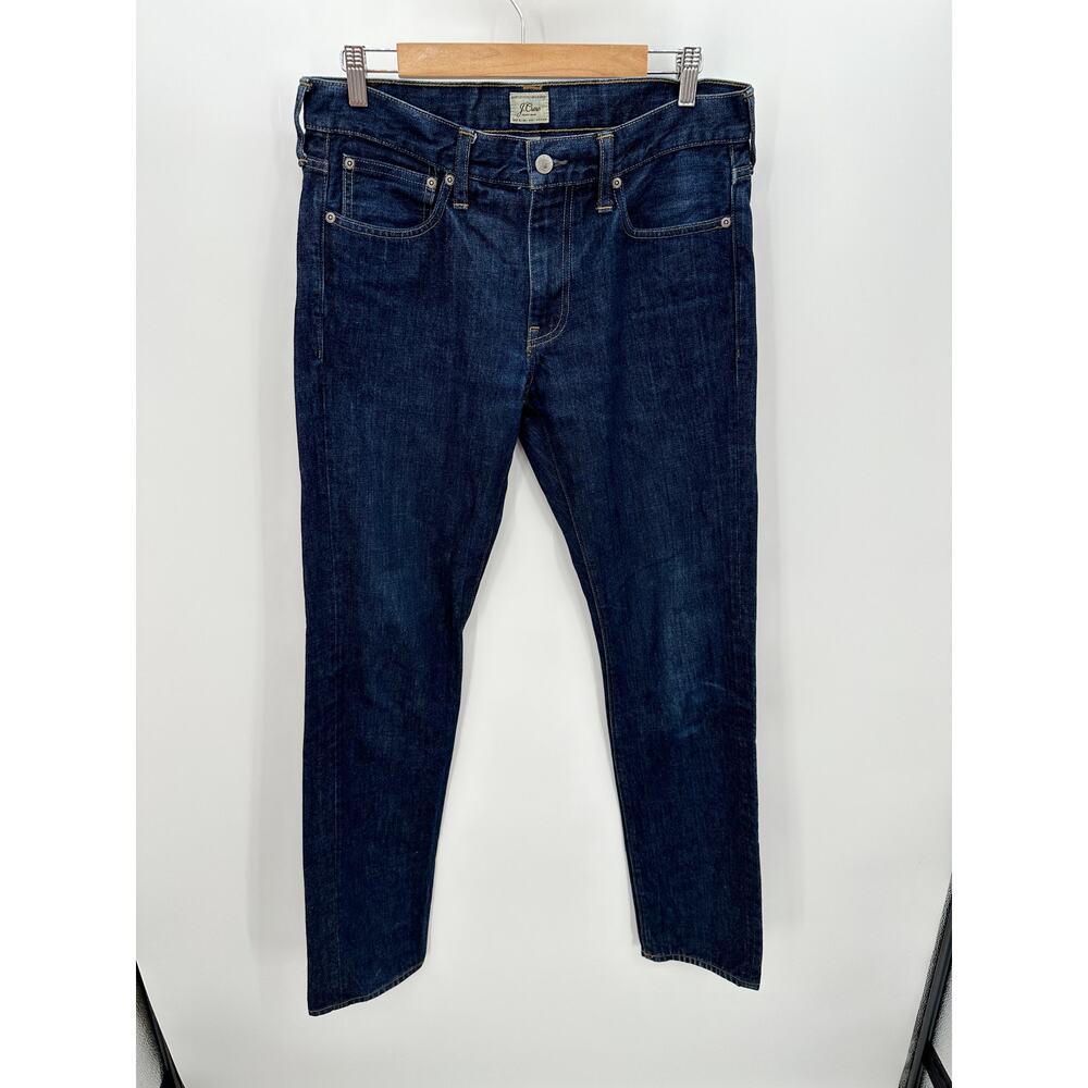 J. Crew 484 Slim Fit Stretch Medium Wash Denim Jeans Mens 32x34